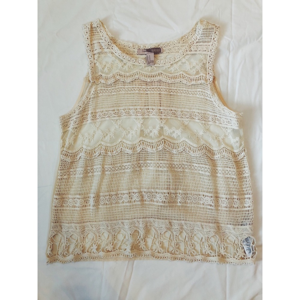 Forever 21 Medium lace tank top
